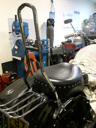 Yamaha Royal Star back rest