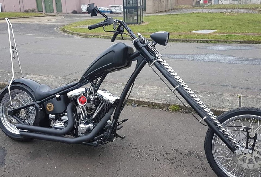 Makeover for Cool old school Harley