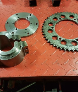 New sprocket carrier machined for quadzill animal New sprocket carrier machined for quadzill animal