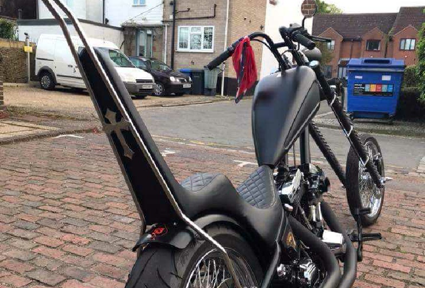 Makeover for Cool old school Harley 2