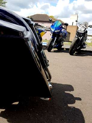 Triumph rocket 3 bagger tail