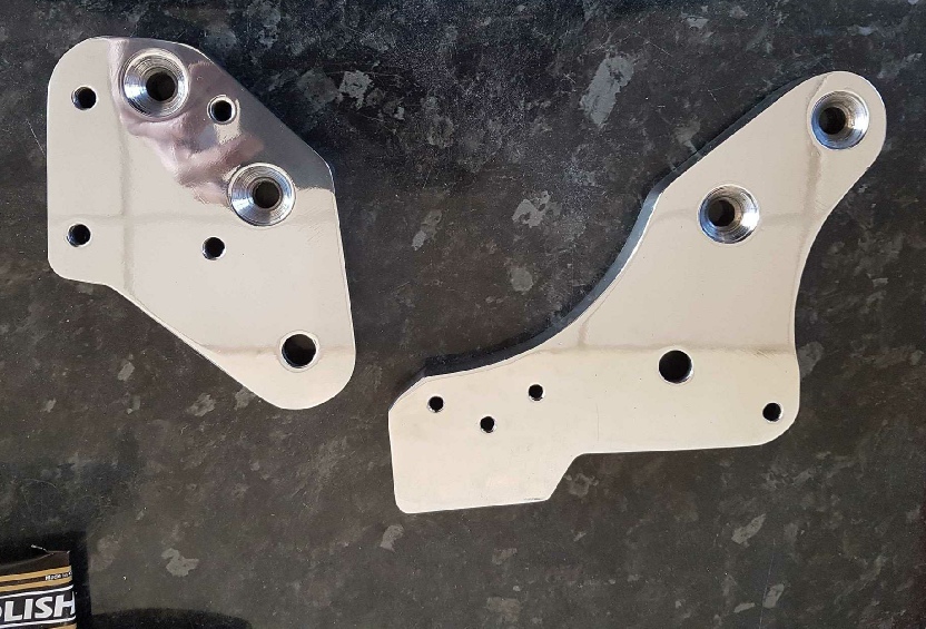 aluminium footrest brackets